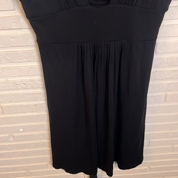 Banana Republic Black Monochrome Flowy Dress, Women’s Size Medium - Picture 5 of 8